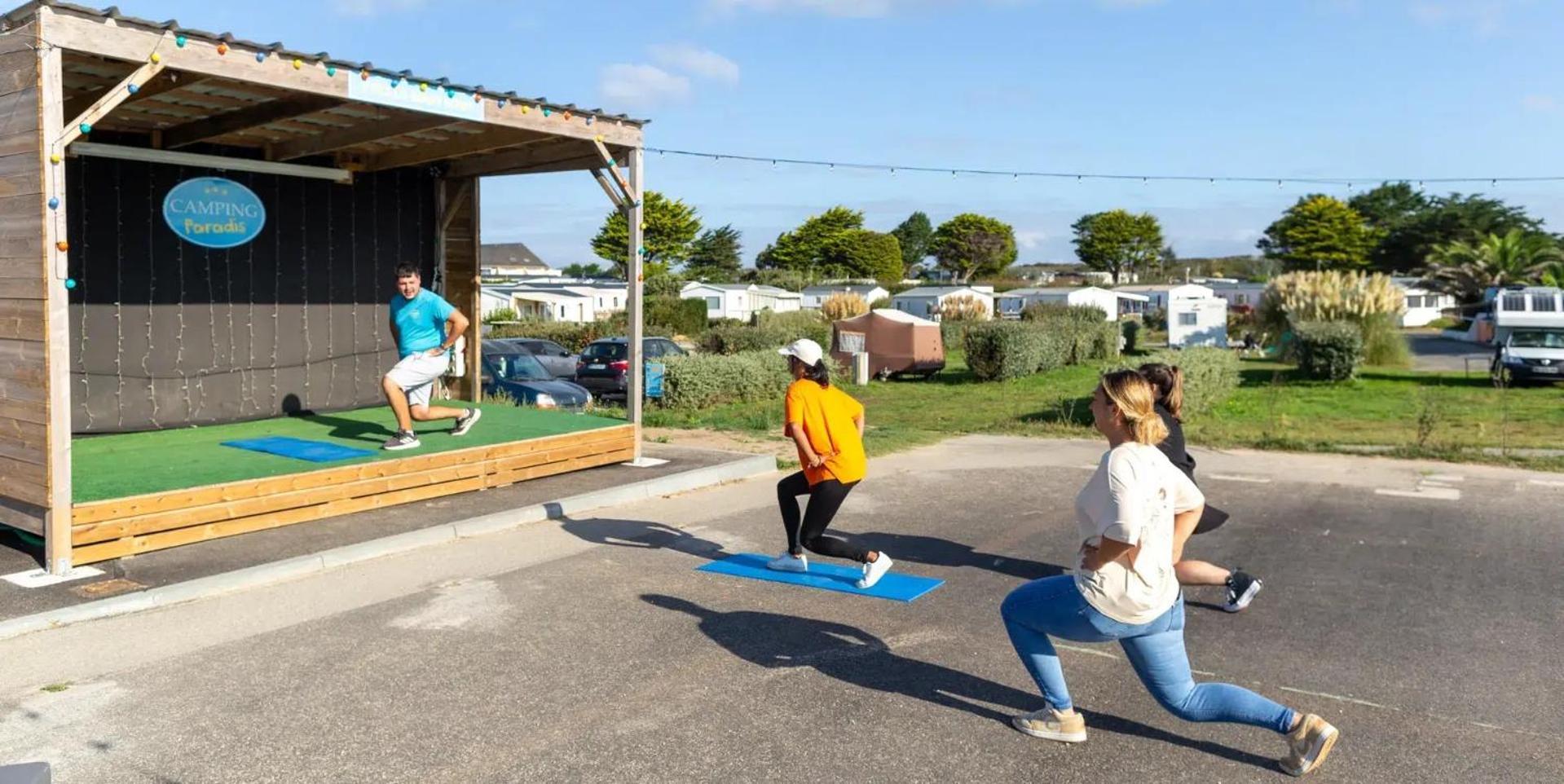 Mobil Xxl 4 - La Baie De Campingplatz Ploemeur